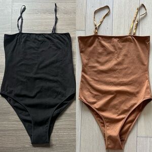 2 tube top bodysuit bundle